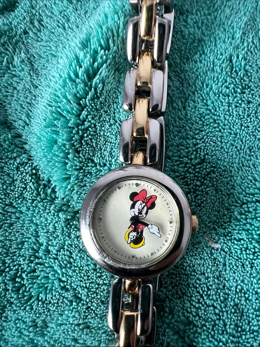 Minnie Mouse Two-Tone Bracelet Watch